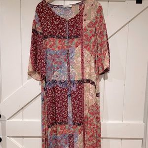 Long CJLA Floral Kimono